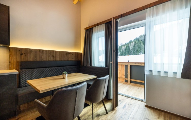 Appartement Waldliebe mit Ausblick auf die Skipiste